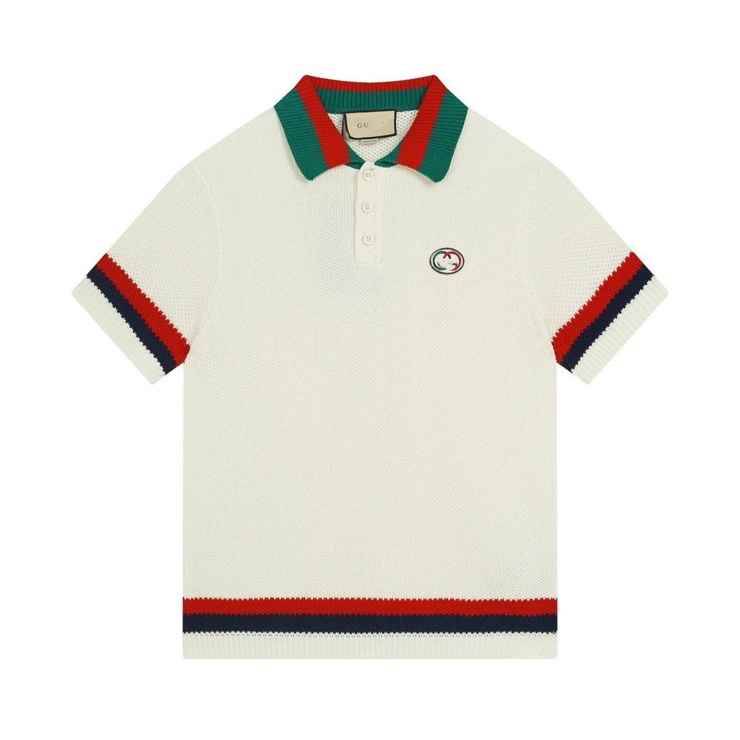Dior Men's Embroidered Pocket Polo Navy Polo Shirt - 39