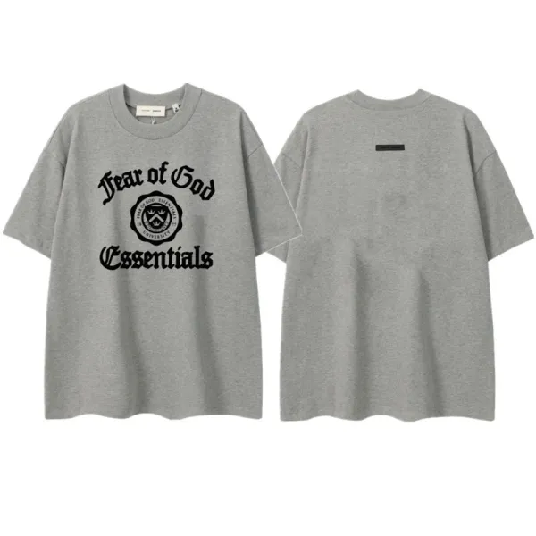 Essentials Logo Print Oversized T-Shirt White - 22