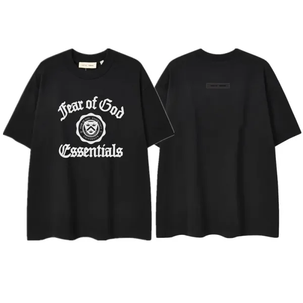 Essentials Logo Print Oversized T-Shirt White - 24