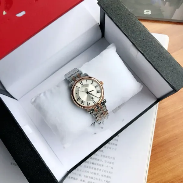 Design Mother-of-Pearl Dial Two-Tone Gold Silver Watch Watches - 31