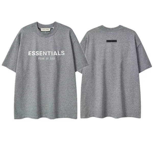Essentials Logo Print Oversized T-Shirt White - 14