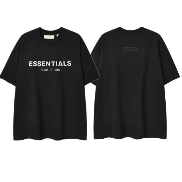 Essentials Logo Print Oversized T-Shirt White - 17