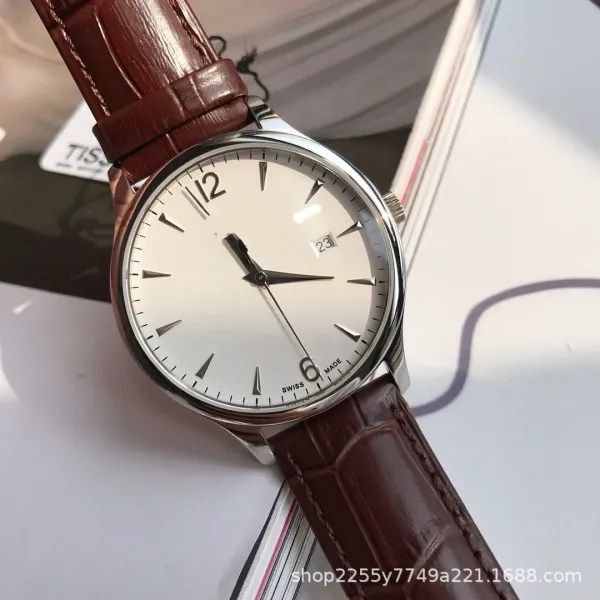 Design Mother-of-Pearl Dial Two-Tone Gold Silver Watch Watches - 43