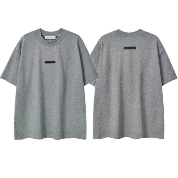 Essentials Logo Print Oversized T-Shirt White - 26