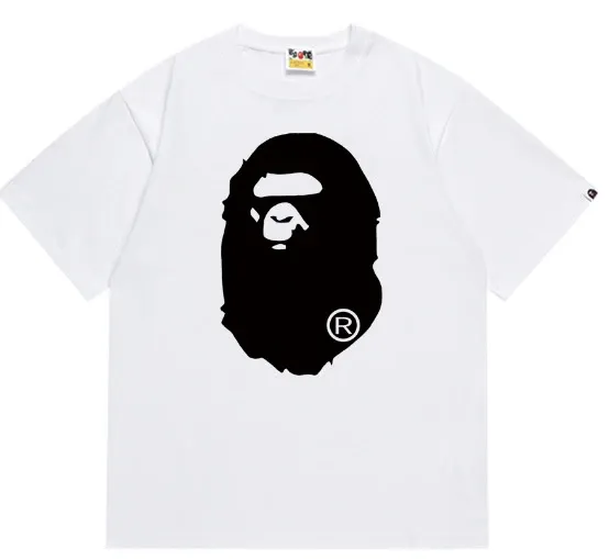 A Bathing Ape Red Camo Big Ape Head T-Shirt - 34