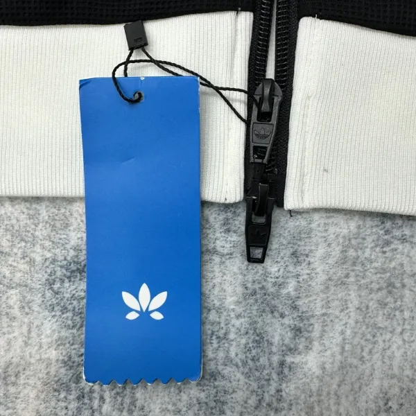 Adidas Originals Track Jacket Brown and White Outerwear - 4