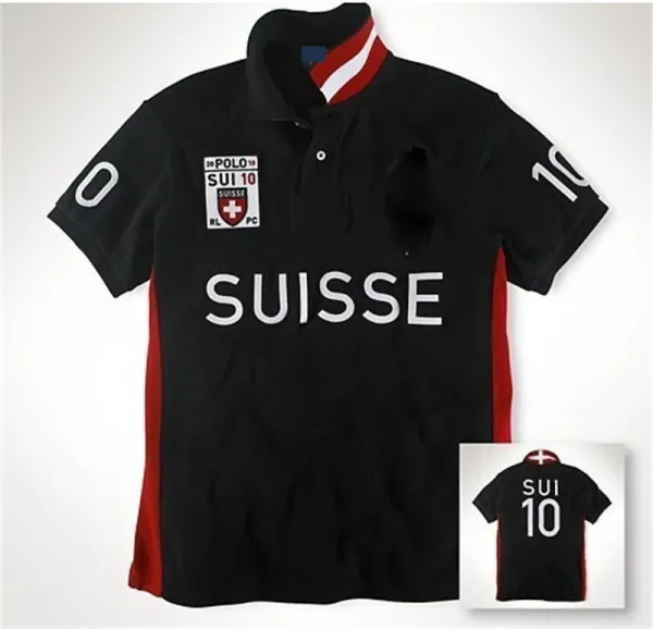 Design Germany National Team Polo Black Polo Shirt - 6