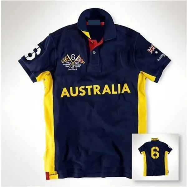 Design Germany National Team Polo Black Polo Shirt - 13