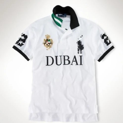Design Los Angeles Polo Navy Blue Polo Shirt - 12