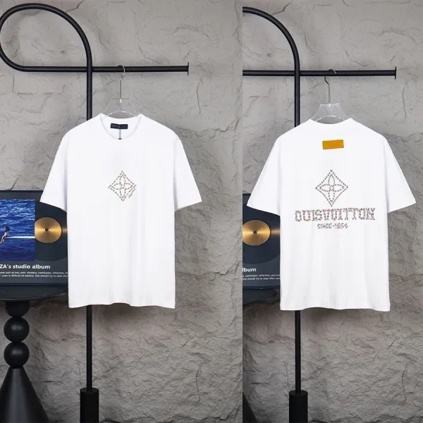 Louis Vuitton Graphic Print T-Shirt White - 6