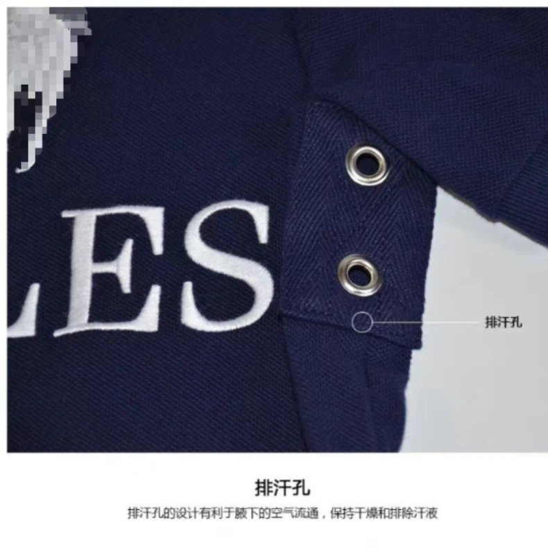 Design Los Angeles Polo Navy Blue Polo Shirt - 26