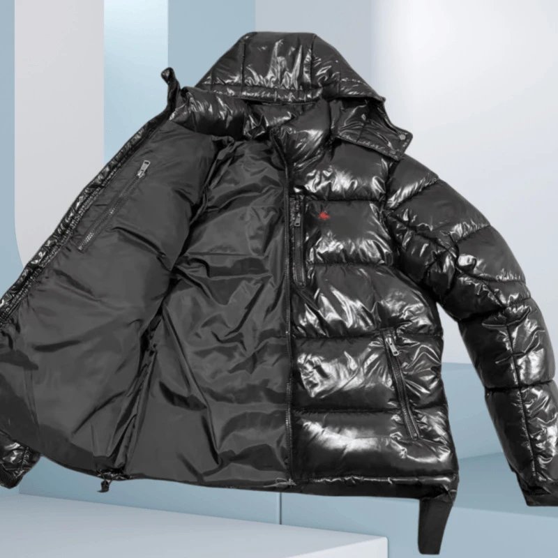 Valentino Garavani VLogo Puffer Jacket Black Down Jacket - 7