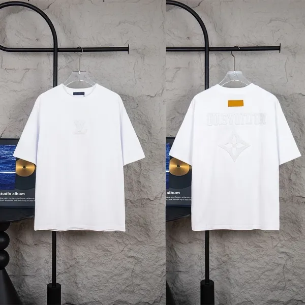 Louis Vuitton Graphic Print T-Shirt White - 8