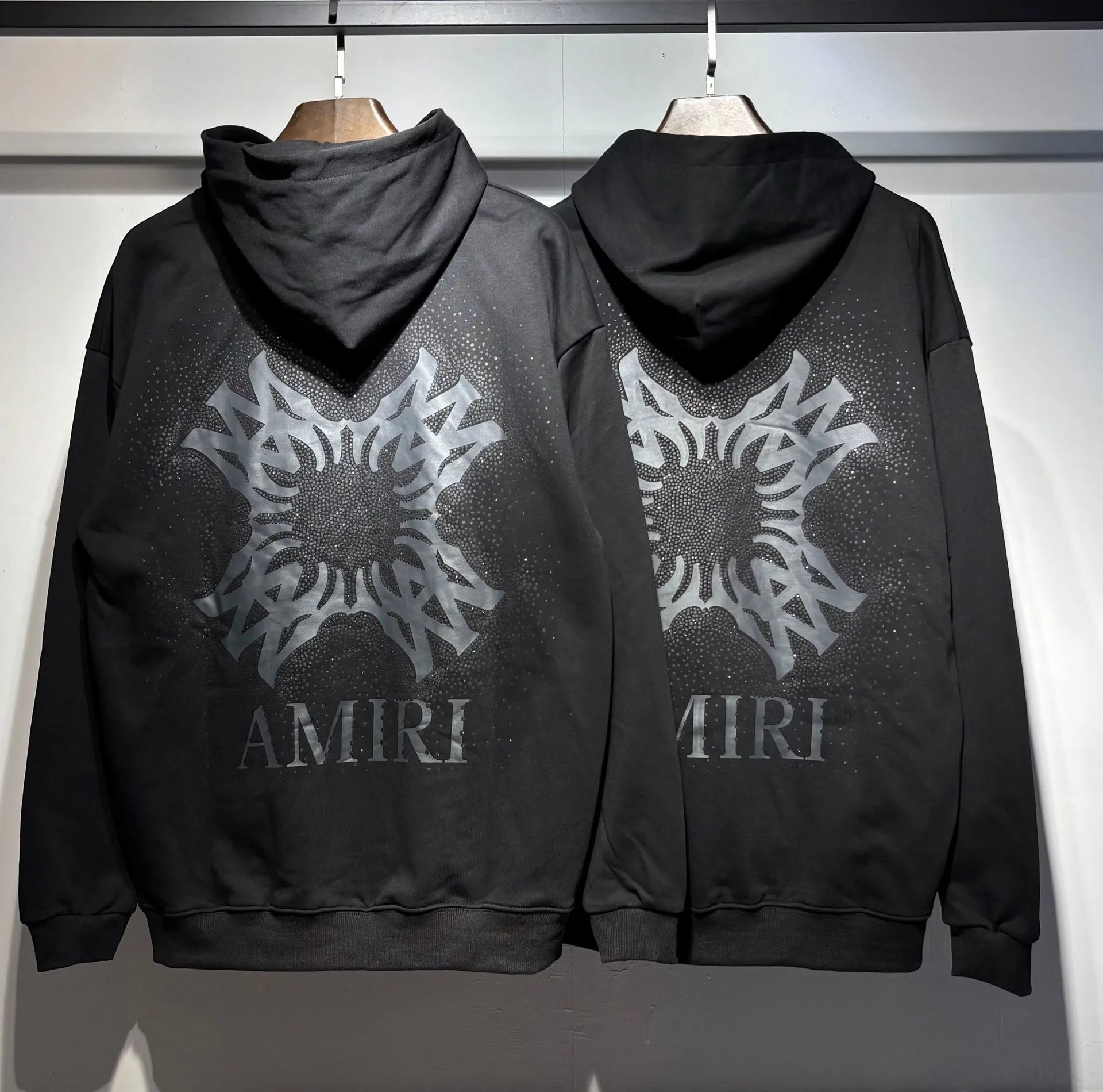 Amiri Arch Logo Hoodie White - 5
