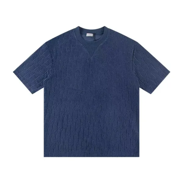 Dior Oblique Jacquard T-Shirt White - 7