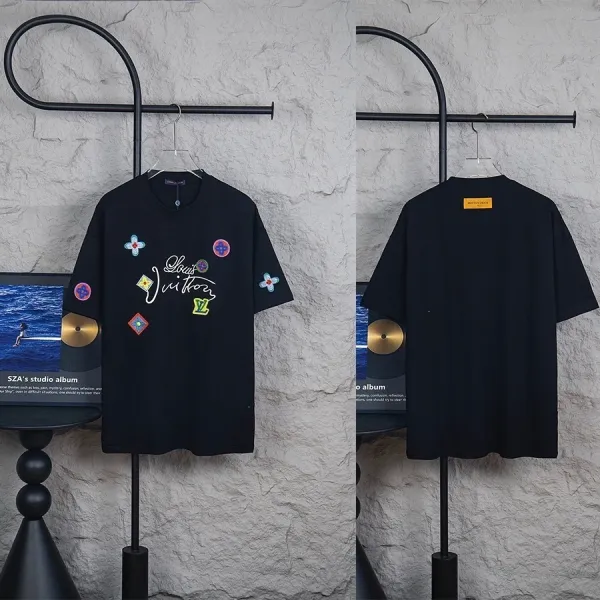 Louis Vuitton Graphic Print T-Shirt White - 15