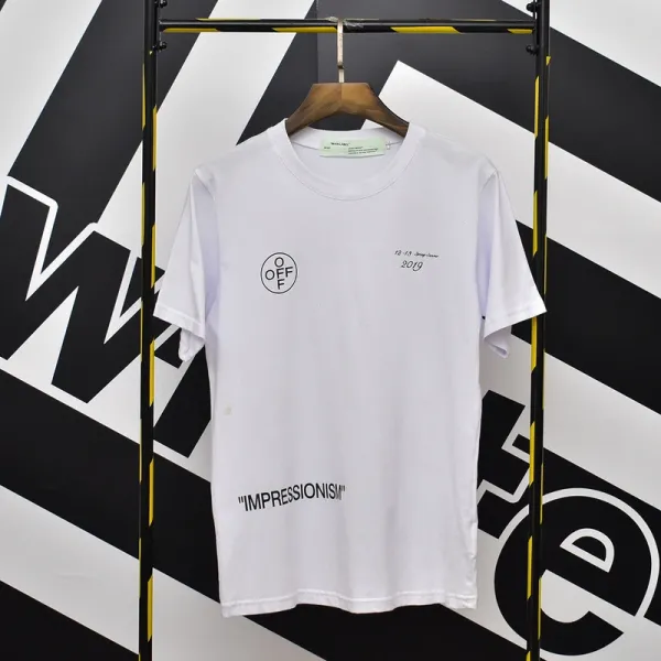 Off-White Impressionism T-Shirt White - 1