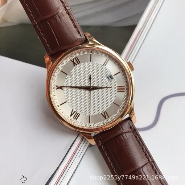 Design Mother-of-Pearl Dial Two-Tone Gold Silver Watch Watches - 39