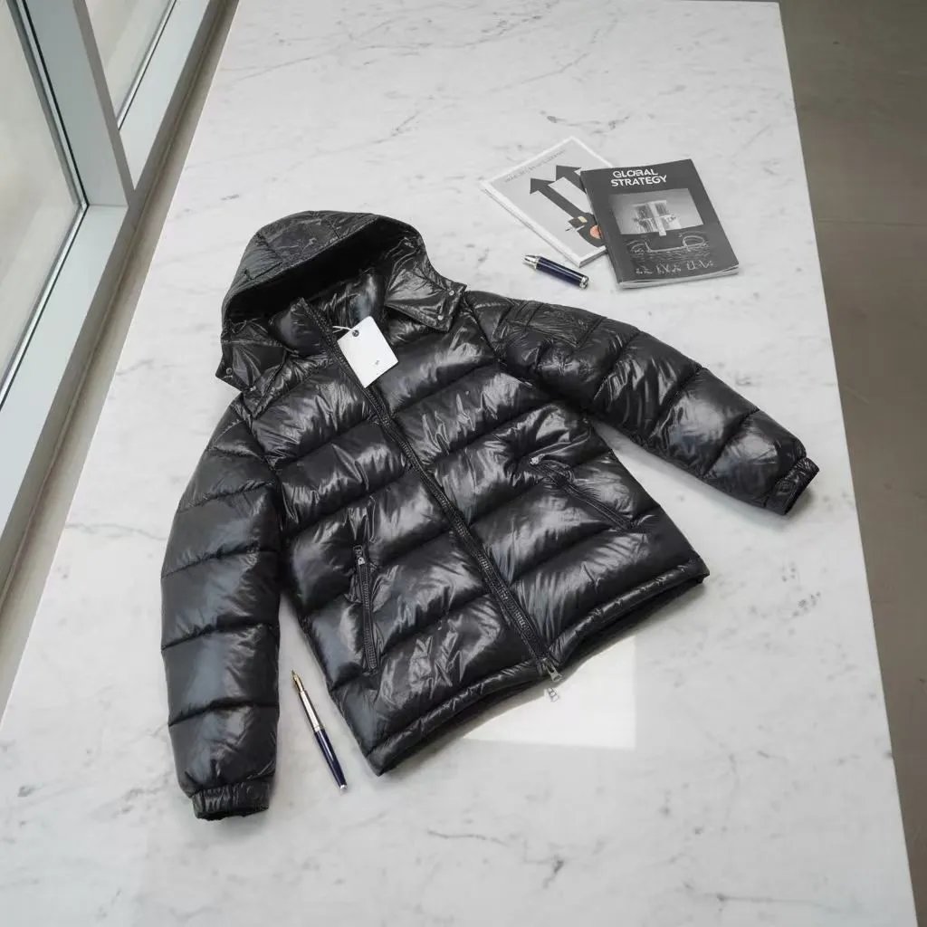 Moncler Maya Down Jacket Black - 4