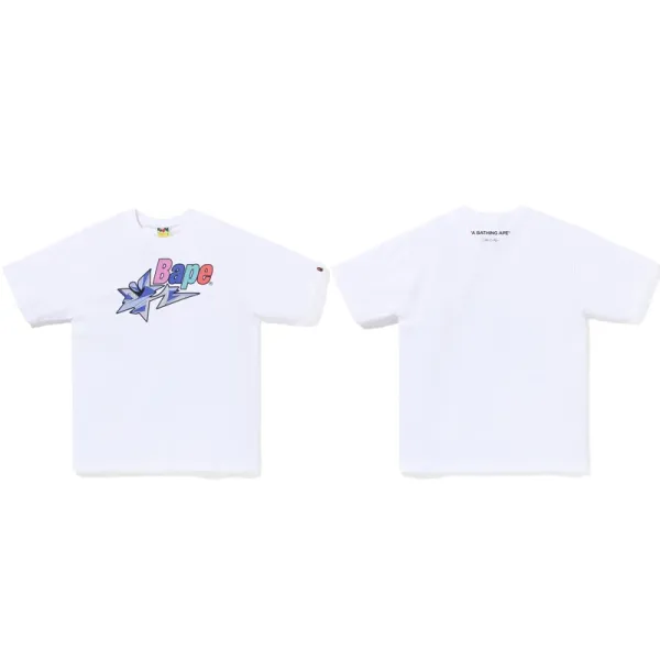 A Bathing Ape Arch Logo T-Shirt Pink - 27