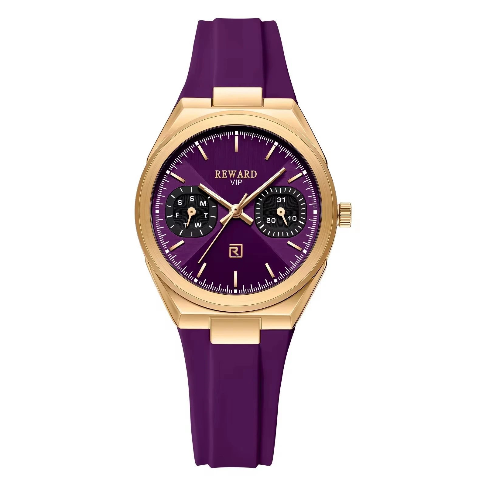Reward VIP Chronograph Purple Gold Watch Watches