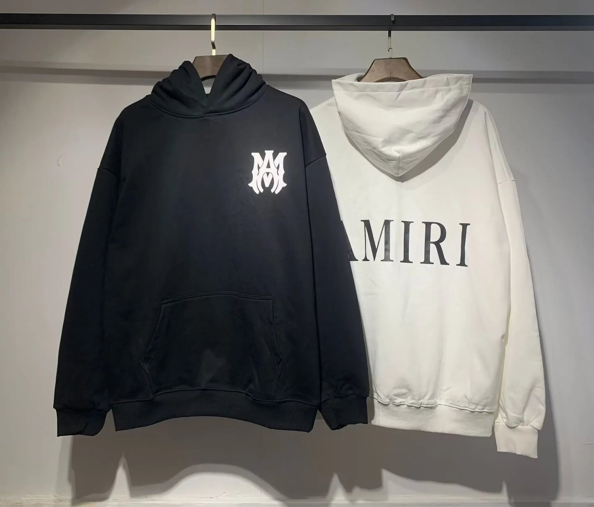 Amiri Arch Logo Hoodie White - 19