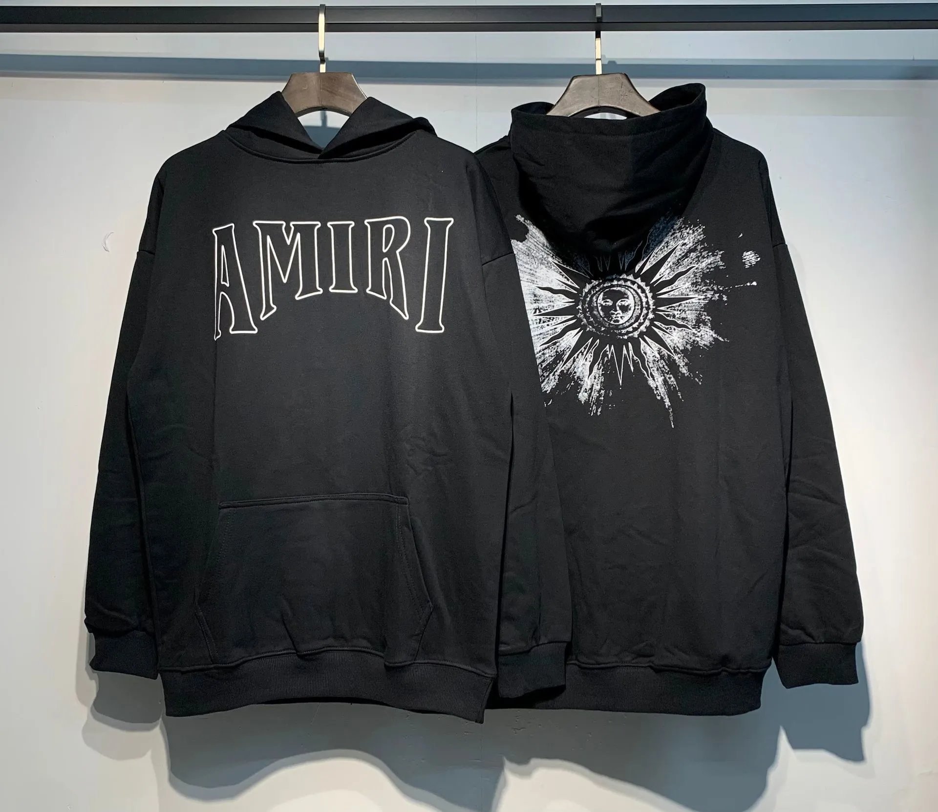 Amiri Arch Logo Hoodie White - 20