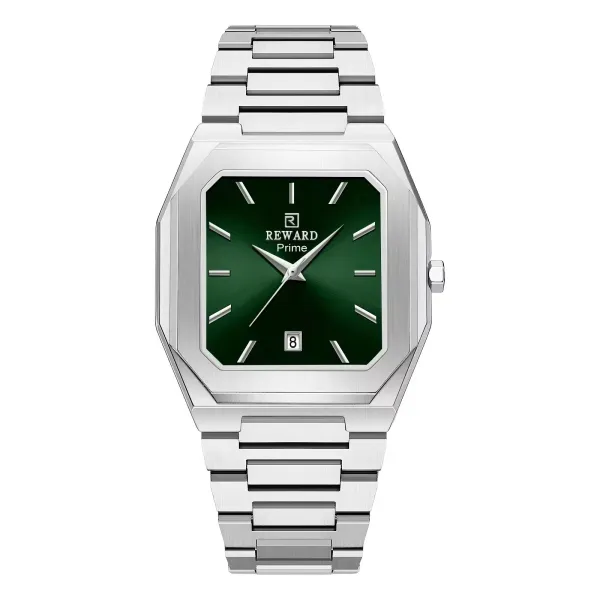 Design Reward Prime Green Dial Stainless Steel Watch Watches - 1