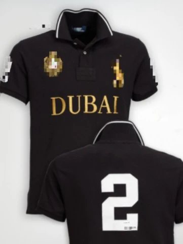 Design Los Angeles Polo Navy Blue Polo Shirt - 13
