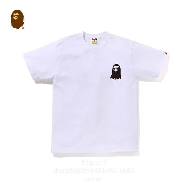 A Bathing Ape Ghost Ape White T-Shirt - 1