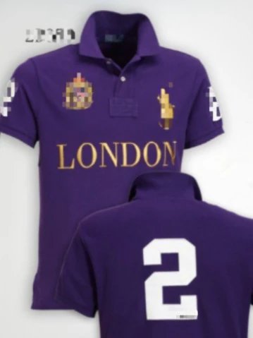 Design Los Angeles Polo Navy Blue Polo Shirt - 21