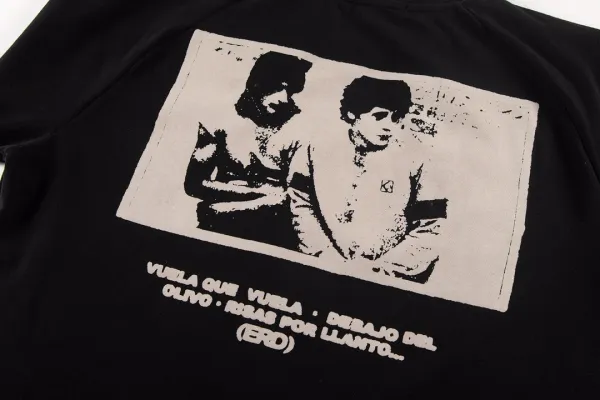 Design Exposed Christina Graphic Print Black T-Shirt - 35