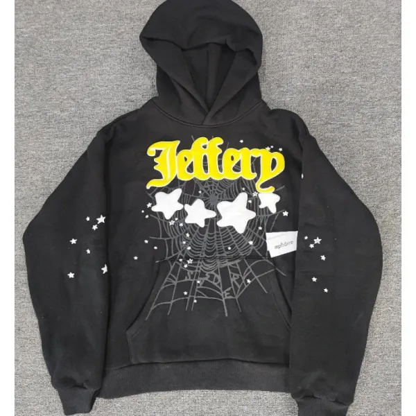 Design 'Hoppad' Star-Print Sweatpants Black - 44
