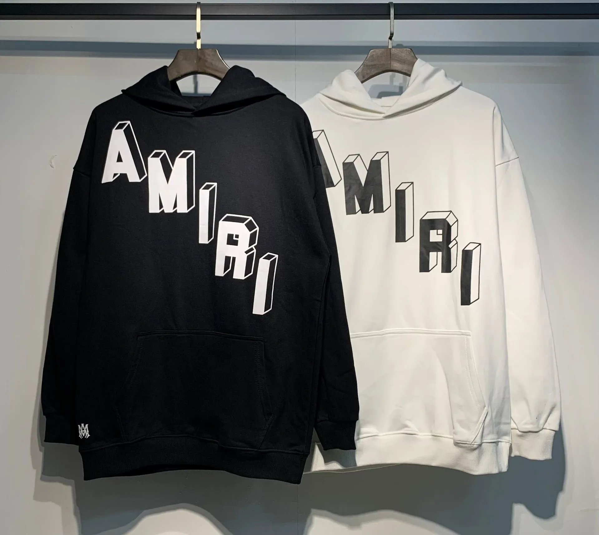 Amiri Arch Logo Hoodie White - 24