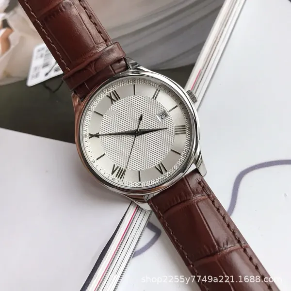 Design Mother-of-Pearl Dial Two-Tone Gold Silver Watch Watches - 41