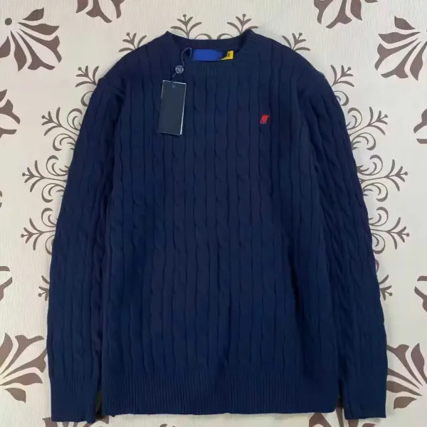 Polo Ralph Lauren Cable Knit Sweater Navy - 1
