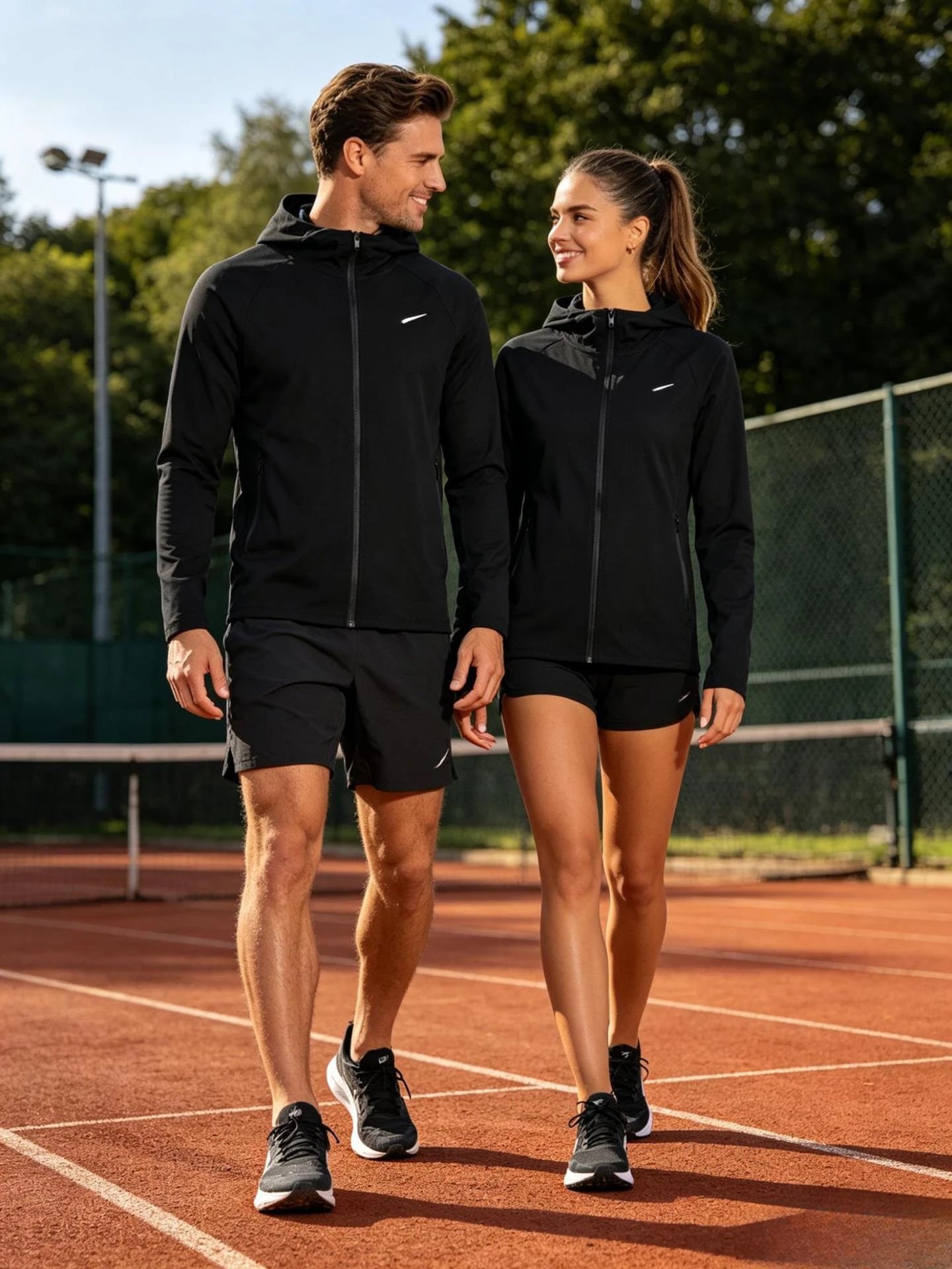Nike Windrunner Hooded Jacket Gray Outerwear - 5