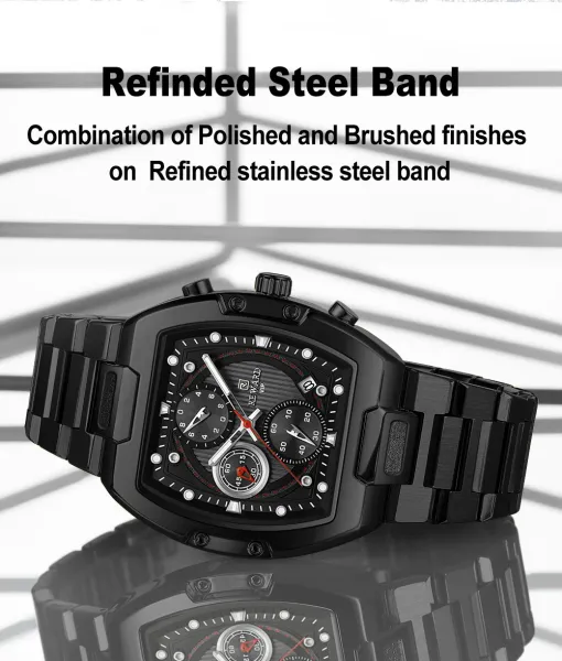 Design Reward VIP Chronograph Gold Tone Watch Watches - 11