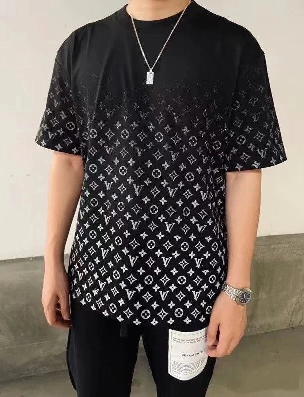 Louis Vuitton Embroidered Monogram V T-Shirt White - 7