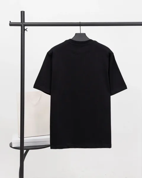 Prada Rada Logo Print Black T-Shirt - 5