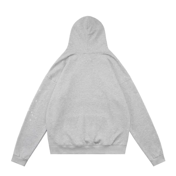 Spider I Love Spider Graphic Hoodie and Sweatpants Set Gray - 8