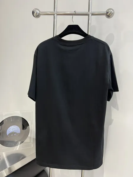 Prada Rad Milano Black Embroidered T-Shirt - 24