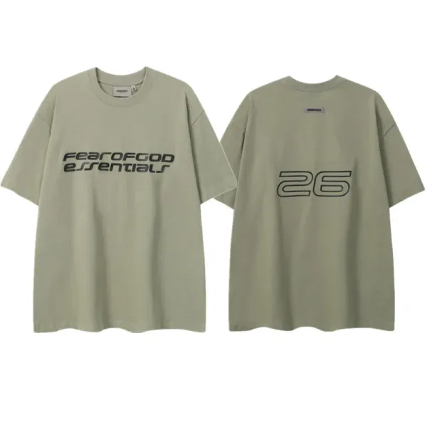 Essentials Logo Print Oversized T-Shirt White - 18