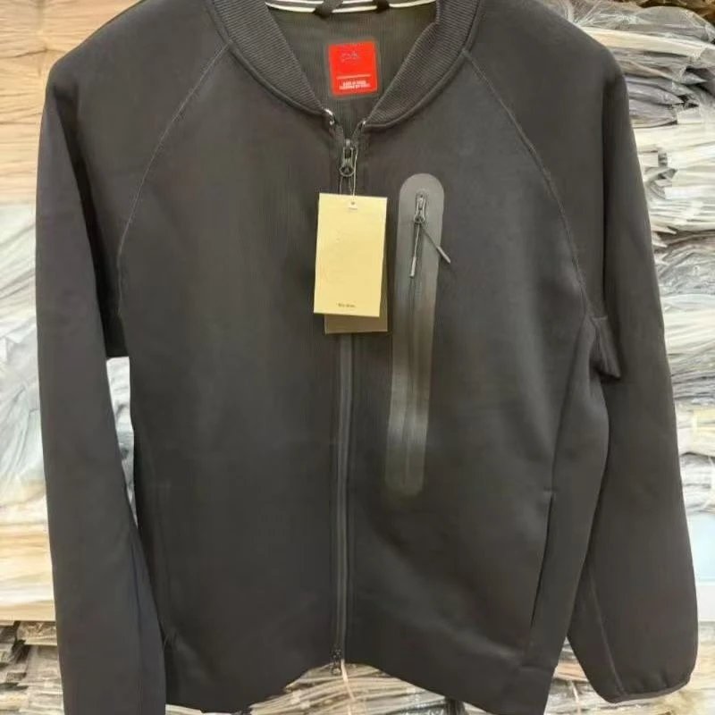 Design Bomber Jacket Black Cotton-Polyester Blend Outerwear - 10