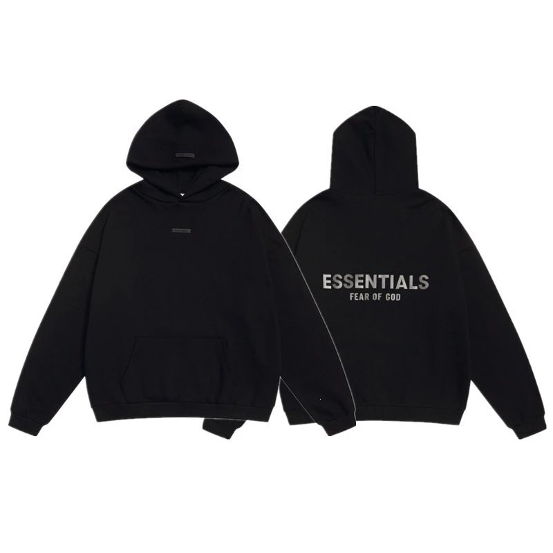 Fear of God Essentials Oversized Hoodie Gray - 9