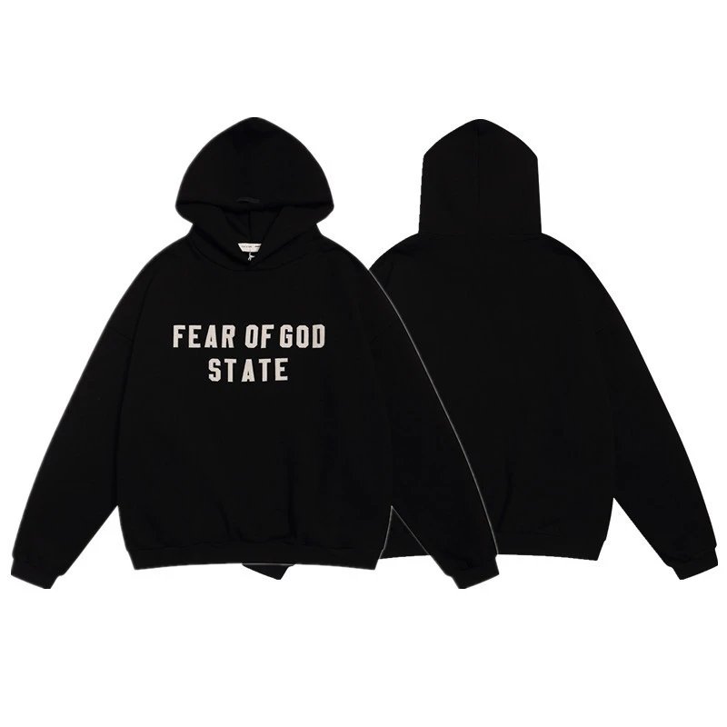 Fear of God Essentials Oversized Hoodie Gray - 11