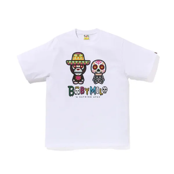 A Bathing Ape Arch Logo T-Shirt Pink - 15