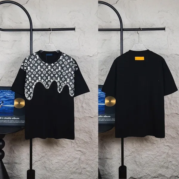 Louis Vuitton Graphic Print T-Shirt White - 21
