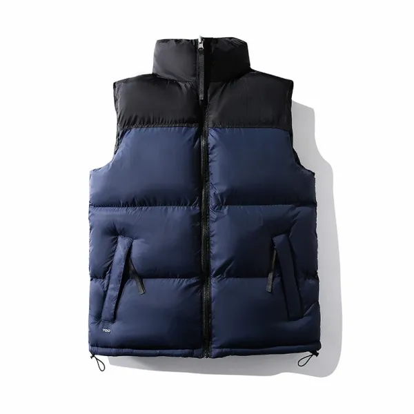 Design Two-Tone Puffer Vest Yellow / Black Outerwear.vest - 9