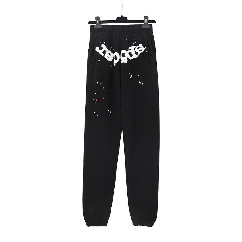 Design Sweatpants Light Blue with Reverse Logo Print - 7